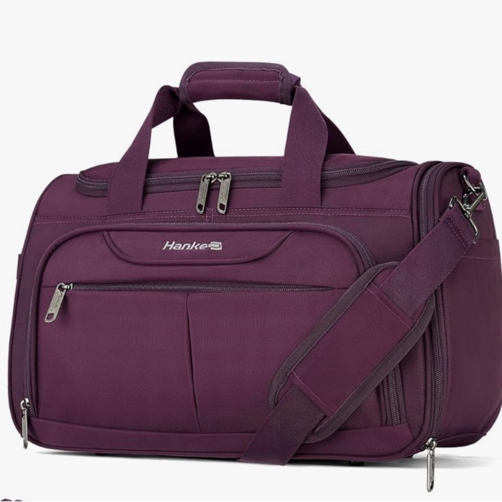 HANKE Purple Men's Duffel Bag